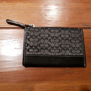 Coach wallet and change purse